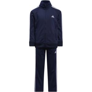 imageadidas Boys Tricot Jacket ampamp Pant Clothing SetCollegiate Navy