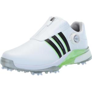 imageadidas Golf Mens Tour360 XTSL ShoesFootwear WhiteBlackGreen Spark