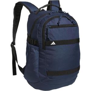 imageadidas Impulse Backpack Sport Bag for Men and Women Durable and Lightweight BlackWhite One SizeMineral BlueBlack