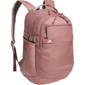 imageadidas Impulse Backpack Sport Bag for Men and Women Durable and Lightweight BlackWhite One SizeWarm Clay PinkGrey Four