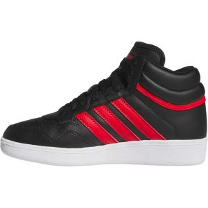 imageadidas Kids Boys Hoops 40 Mid Basketball Sneakers Shoes  Black RedBlackBetter ScarletWhite