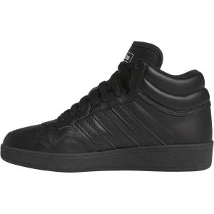 imageadidas Kids Boys Hoops 40 Mid Basketball Sneakers Shoes  Black RedBlackBlackWhite