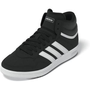 imageadidas Kids Boys Hoops 40 Mid Basketball Sneakers Shoes  Black RedBlackWhiteBlack