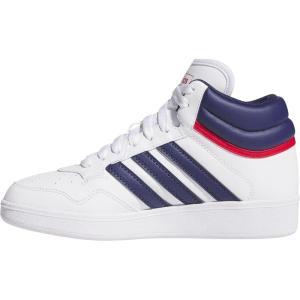 imageadidas Kids Boys Hoops 40 Mid Basketball Sneakers Shoes  Black RedWhiteDark BlueTeam Victory Red