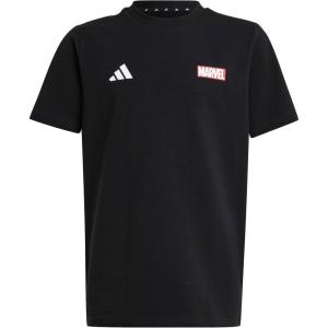 imageadidas Kids Marvel Superheroes Graphic TShirtBlackWhite