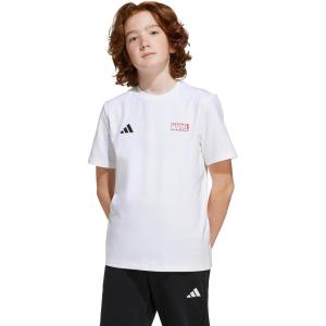 imageadidas Kids Marvel Superheroes Graphic TShirtWhiteBlack