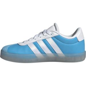 imageadidas Kids VL Court 30 SneakerCinderellaSemi Blue BurstWhiteLucid Pink