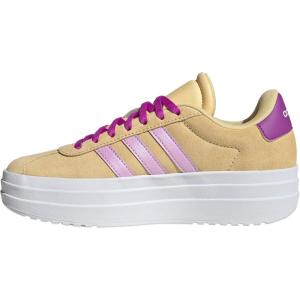 imageadidas Kids VL Court 30 SneakerOrange TintBliss LilacFlash Pink