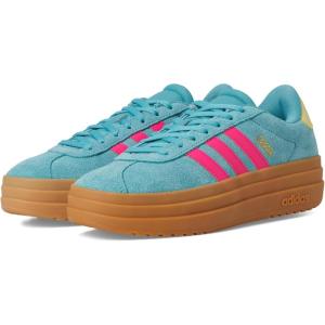 imageadidas Kids VL Court 30 SneakerPowder TealShock PinkPowder Yellow