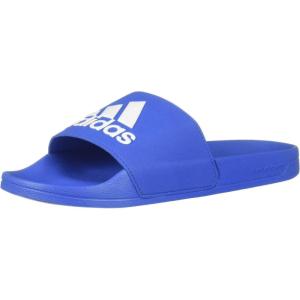 imageadidas Mens Adilette Shower SlidesTrue BlueWhiteTrue Blue