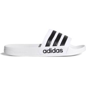 imageadidas Mens Adilette Shower SlidesWhite Blanco