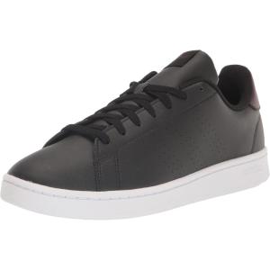 imageadidas Mens Advantage Tennis SneakersCore BlackCore BlackShadow Brown