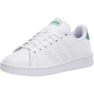 imageadidas Mens Advantage Tennis SneakersFootwear WhiteFootwear WhiteGreen