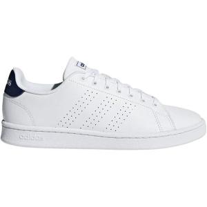 imageadidas Mens Advantage Tennis SneakersWhiteWhiteDark Blue