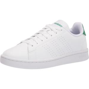 imageadidas Mens Advantage Tennis SneakersWhiteWhiteGreen