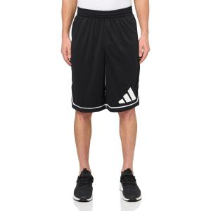 imageadidas Mens Badge of Sport Basketball ShortsBlackWhite
