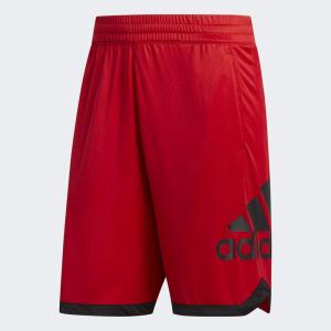 imageadidas Mens Badge of Sport Basketball ShortsSCARLE