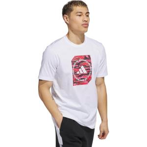 imageadidas Mens Camouflage Shape Graphic TShirtWhite
