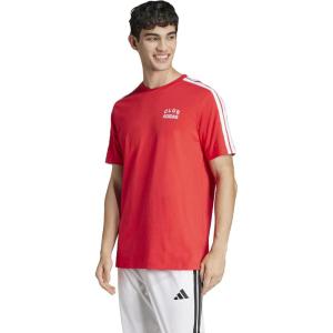 imageadidas Mens Codes Collegiate Club Graphic TShirtPure Ruby