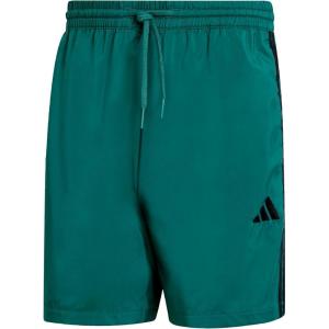 imageadidas Mens Essentials 3Stripes Chelsea 7inch ShortsCollegiate GreenBlack