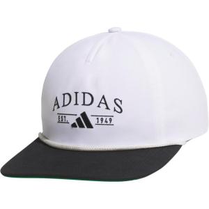 imageadidas Mens Foundation Sport Strapback HatOff WhiteBlack