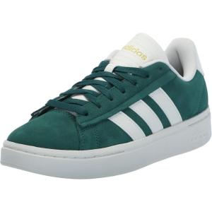 imageadidas Mens Grand Court Alpha SneakerCollegiate GreenOff WhiteGold Metallic