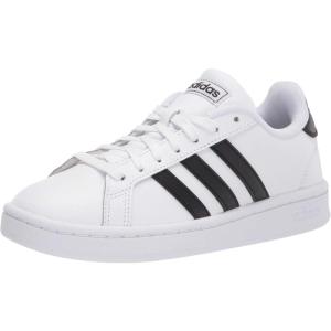 imageadidas Mens Grand Court SneakerWhiteBlackWhite