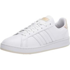 imageadidas Mens Grand Court SneakerWhiteWhiteAlumina