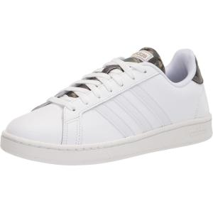 imageadidas Mens Grand Court SneakerWhiteWhiteCrystal White