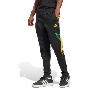imageadidas Mens House of Tiro Nations Pack PantsBlackBold GreenHazy Yellow