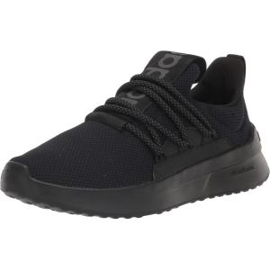imageadidas Mens Lite Racer Adapt 50 Running ShoeBlackBlackGrey