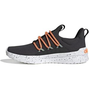 imageadidas Mens Lite Racer Adapt 50 Running ShoeCarbon Carbon Screaming Orange