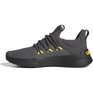 imageadidas Mens Lite Racer Adapt 50 Running ShoeGrey Five Grey Three Core Black