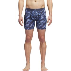 imageadidas Mens Performance Boxer Brief Underwear 1PackElements Camo Shadow Navycrew BlueShadow NavyChalk Blue