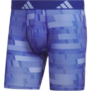 imageadidas Mens Performance Boxer Brief Underwear 1PackHaste Blue Sparkblue Fusionsemi Lucid BlueSemi Lucid BlueBlue Spark