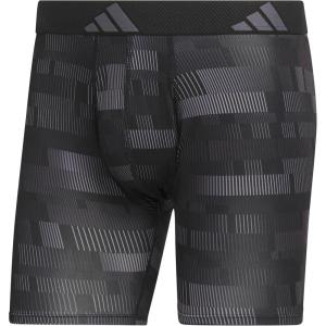 imageadidas Mens Performance Boxer Brief Underwear 1PackHaste GreycarbonblackOnix GreyBlack