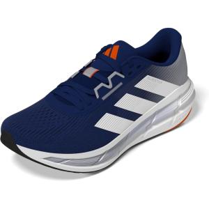 imageadidas Mens Questar 3 Running SneakerDark BlueWhiteImpact Orange