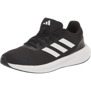 imageadidas Mens Run Falcon 30 ShoeBlackWhiteBlack
