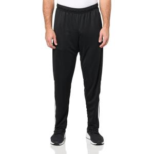 imageadidas Mens Sereno Cut 3Stripes Slim Tapered PantsBlackWhite