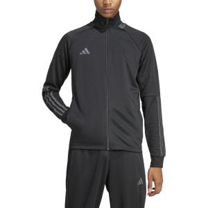 imageadidas Mens Sereno Training Casual Tops Casual Full Zip  GreyBlackGrey