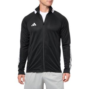 imageadidas Mens Sereno Training Casual Tops Casual Full Zip  GreyBlackWhite