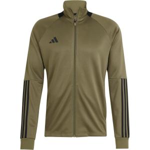 imageadidas Mens Sereno Training Casual Tops Casual Full Zip  GreyOlive StrataBlack