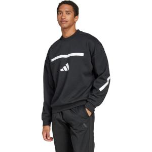 imageadidas Mens Tall Size Zne SweatshirtBlackWhite