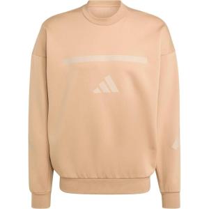 imageadidas Mens Tall Size Zne SweatshirtWarm Sandstone