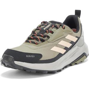 imageadidas Mens Terrex Anylander Rainrdy Hiking SneakerOlive StrataWonder BeigeBlack