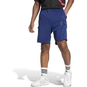 imageadidas Mens Tiro Drawstring Cargo Shorts Training Athletic Casual Drawstring  BlackDark BlueBlack
