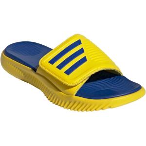 imageadidas Unisex Adult Alpharesponse 20 Sportswear Slide SandalYellowTeam Royal BlueTeam Royal Blue