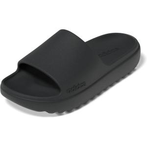 imageadidas UnisexAdult Adilette Lumia Slide SandalBlackBlackBlack
