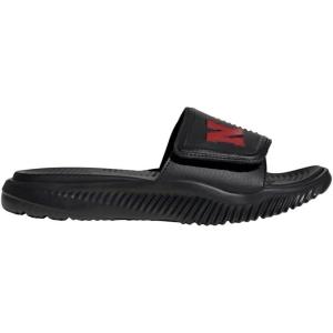 imageadidas UnisexAdult Alphabounce 20 Slides SandalBlackTeam Power RedBlack