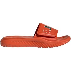 imageadidas UnisexAdult Alphabounce 20 Slides SandalCollegiate OrangeDark GreenWhite